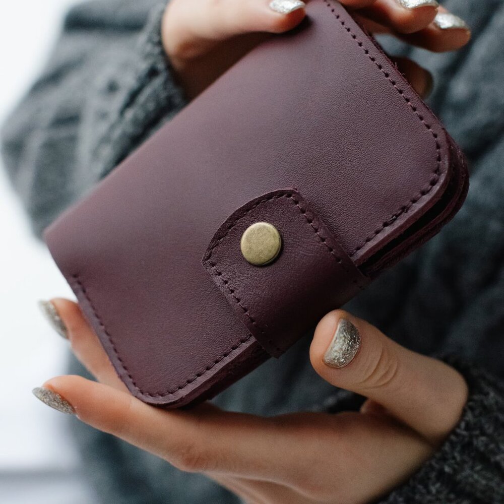 Leather Crossbody Shoulder Bag And Wallet - Picture 9 of 16